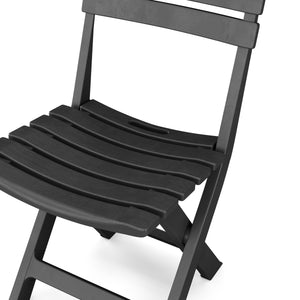 Gartenstuhl MARCO klappbar 2er Set schwarz