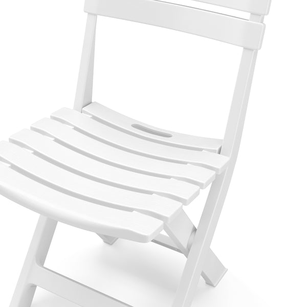 Gartenstuhl MARCO klappbar 2er Set weiss