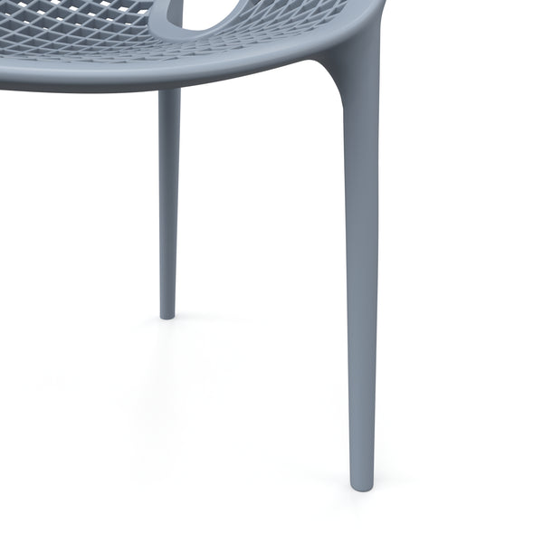 Gartenstuhl MATS 4er Set anthrazit