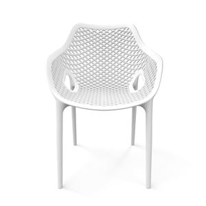 Gartenstuhl MATS 4er Set weiss