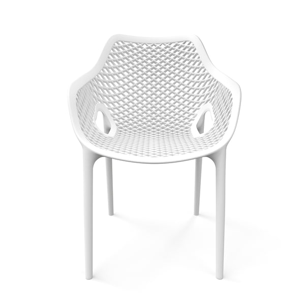 Gartenstuhl MATS 4er Set weiss