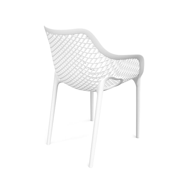 Gartenstuhl MATS 4er Set weiss