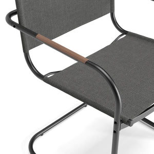 Gartenstuhl WARD 2er Set anthrazit