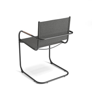 Gartenstuhl WARD 2er Set anthrazit