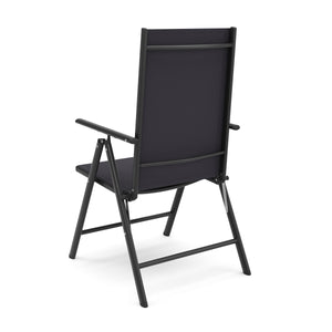 Gartenstuhl WILMA 2er Set anthrazit