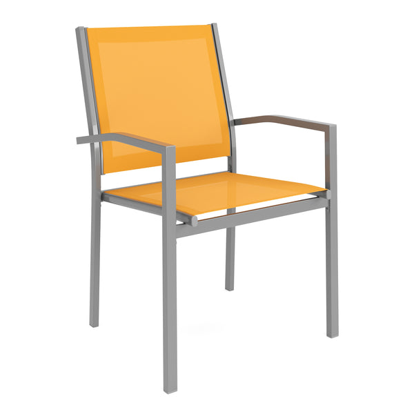 Gartenstuhl ZILLY 2er Set orange