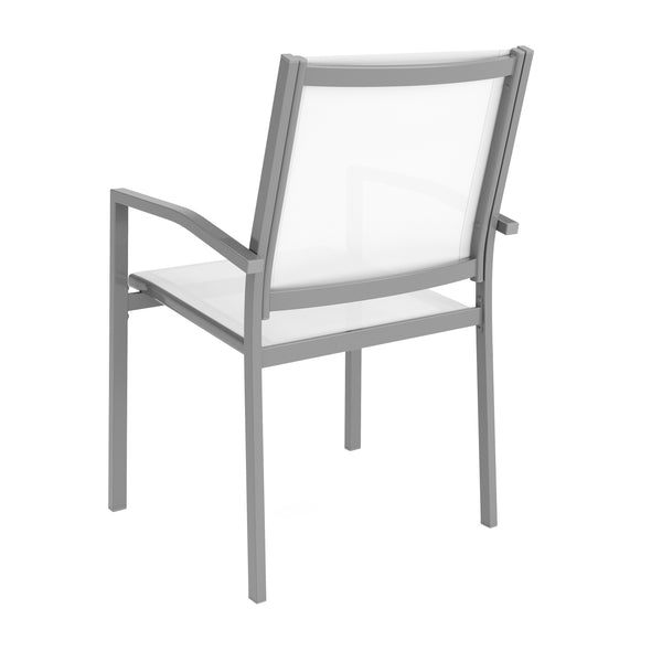 Gartenstuhl ZILLY 2er Set weiss