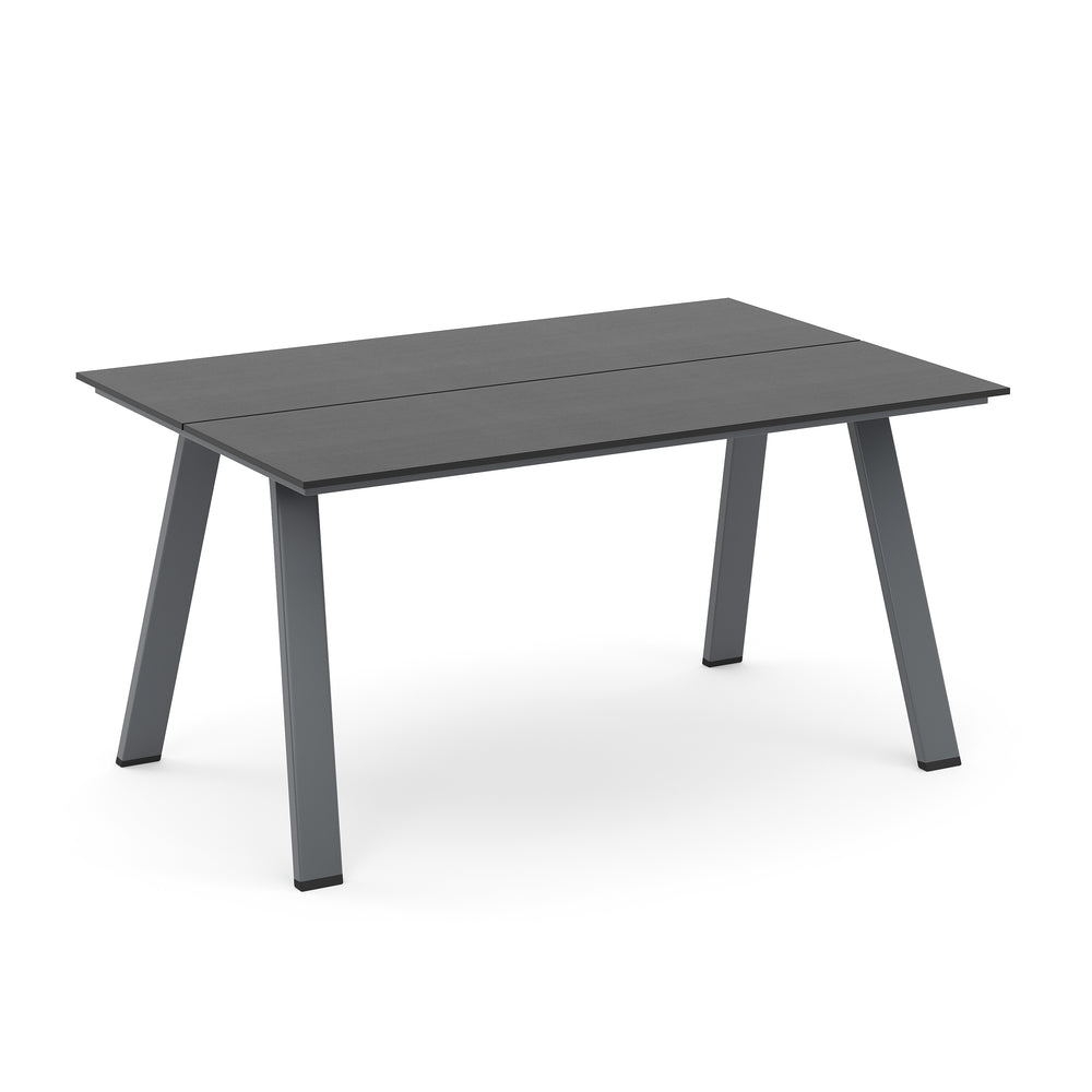 Gartentisch BAKO 150 x 100 cm anthrazit