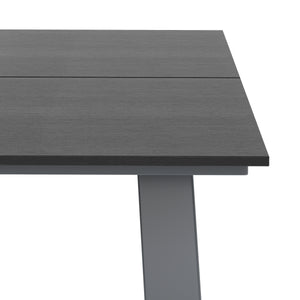 Gartentisch BAKO 150 x 100 cm anthrazit