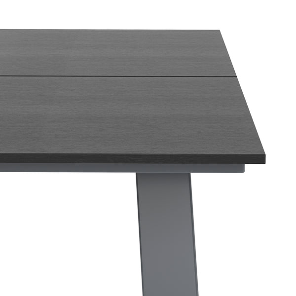 Gartentisch BAKO 150 x 100 cm anthrazit