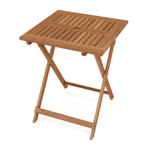 Gartentisch Holz BEVERLY 60 cm