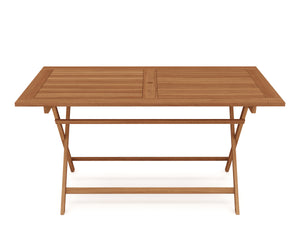 Gartentisch Holz CALABRIA 135 x 75 cm