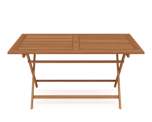 Gartentisch Holz CALABRIA 135 x 75 cm