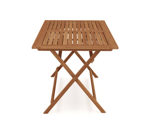Gartentisch Holz CALABRIA 135 x 75 cm