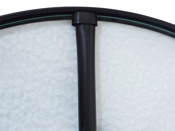 Gartentisch rund 60 cm schwarz