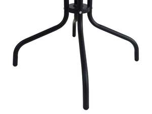 Gartentisch rund 60 cm schwarz