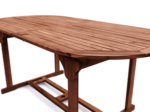 Gartentisch oval LISSABON 160cm
