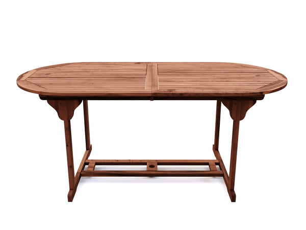 Gartentisch oval LISSABON 160cm