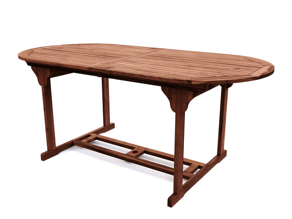 Gartentisch oval LISSABON 160cm