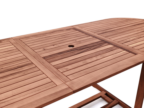 Gartentisch oval LISSABON 160cm
