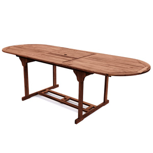 Gartentisch oval LISSABON 160cm