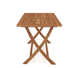 Gartentisch Holz AVEIRO 120 x 70 cm