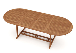Gartentisch Holz CAMBRILS 160 - 240 cm