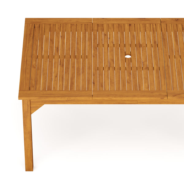 Gartentisch Holz LINDEN 156 x 90 cm
