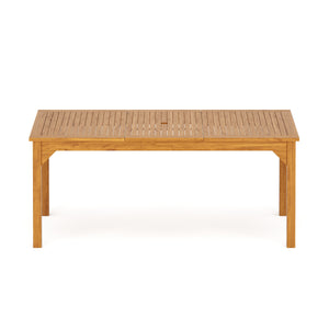 Gartentisch Holz LINDEN 180 x 90 cm