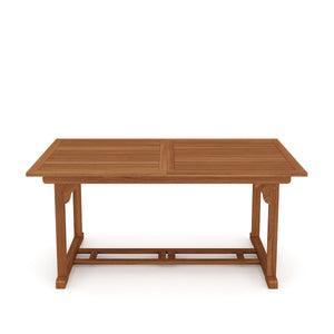 Gartentisch Holz ausziehbar MIRANDELA 220 x 90 cm