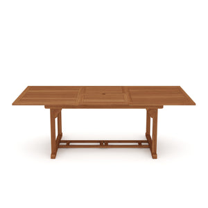 Gartentisch Holz ausziehbar MIRANDELA 220 x 90 cm
