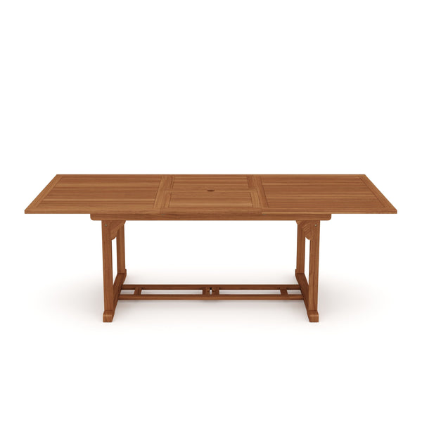 Gartentisch Holz ausziehbar MIRANDELA 220 x 90 cm