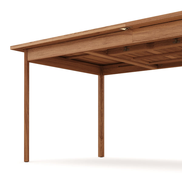 Gartentisch Holz ausziehbar AMADORA 240 x 95 cm