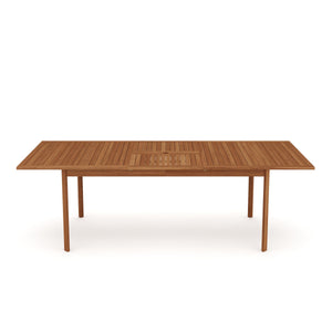 Gartentisch Holz ausziehbar AMADORA 240 x 95 cm