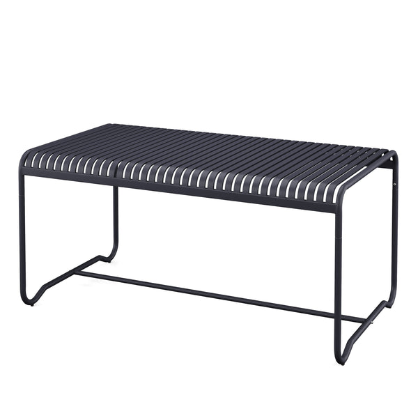 Gartentisch MOOREA 160 x 90 cm anthrazit