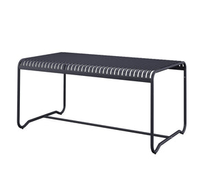 Gartentisch MOOREA 160 x 90 cm anthrazit