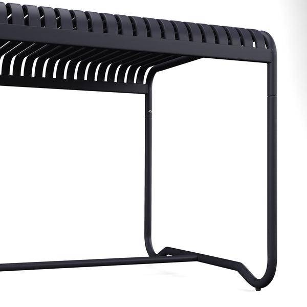 Gartentisch MOOREA 160 x 90 cm anthrazit