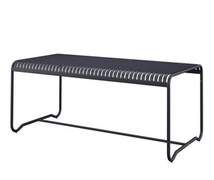 Gartentisch MOOREA 180 x 90 cm anthrazit