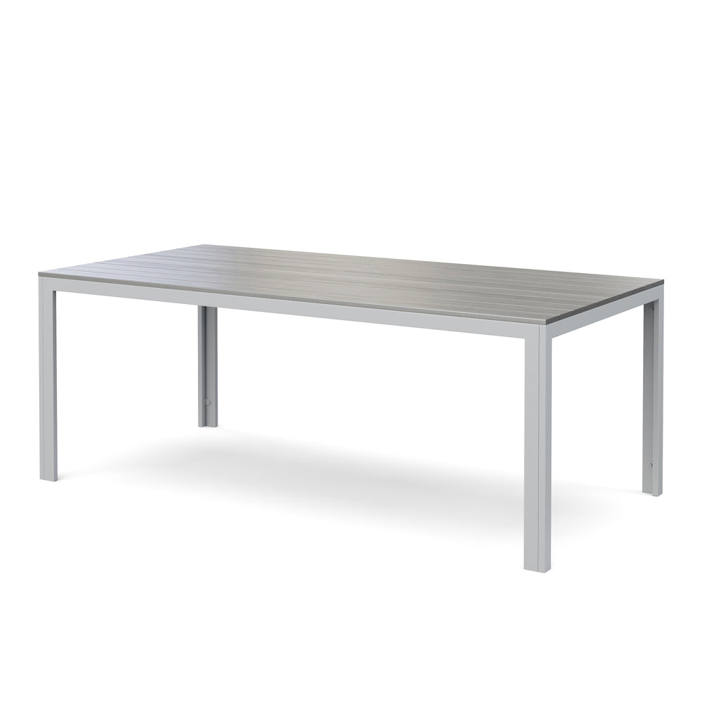 Polywood table 200x100cm, grey