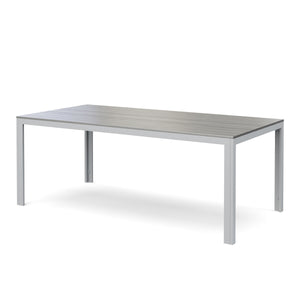 Tisch Polywood 200x100cm, grau