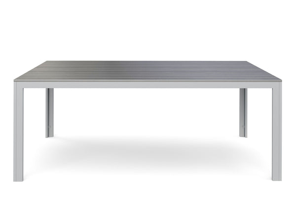 Tisch Polywood 200x100cm, grau
