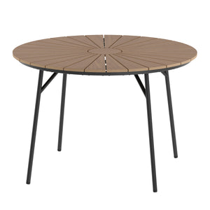 Gartentisch RANG 110 cm braun