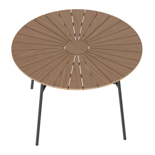 Gartentisch RANG 110 cm braun