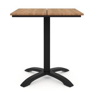 Gartentisch TAPO 67 x 67 cm braun