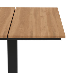 Gartentisch TAPO 67 x 67 cm braun
