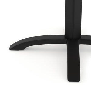 Gartentisch TAPO 67 x 67 cm braun