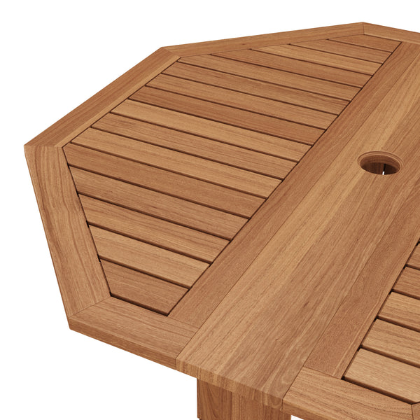 Gartentisch Holz TURIN 90 cm