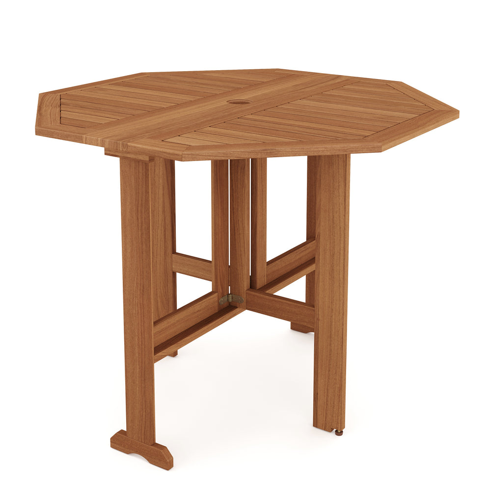 TURIN wooden garden table, 90 cm