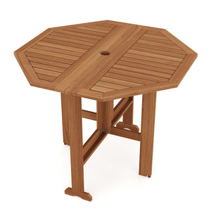 Gartentisch Holz TURIN 90 cm