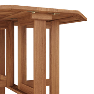 Gartentisch Holz TURIN 90 cm